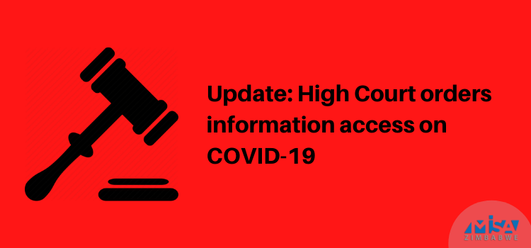 High court, information access, COVID-19 , Zimbabwe