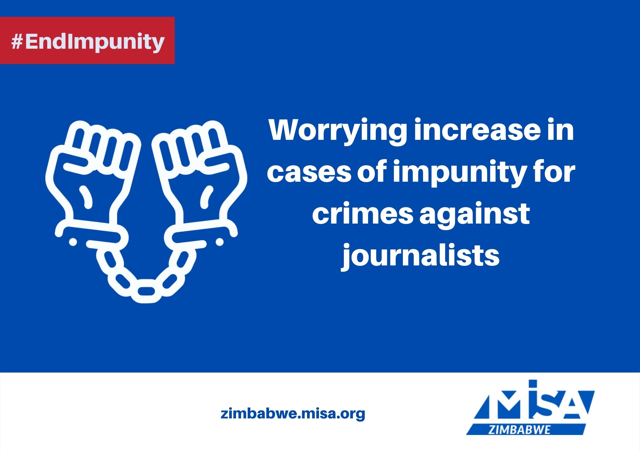 Worrying increase in cases of impunity for crimes against journalists
