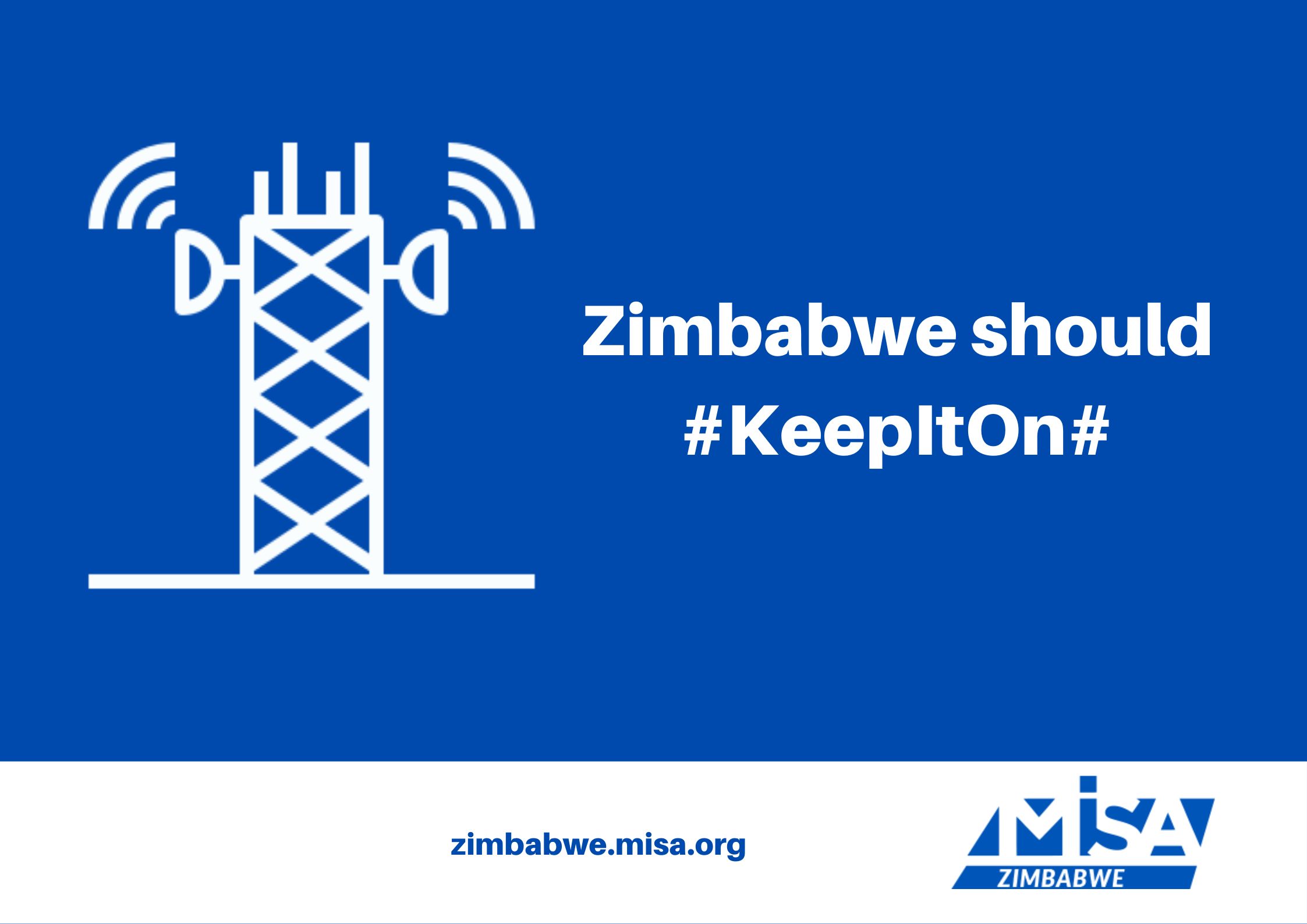 Zimbabwe should #KeepItOn#