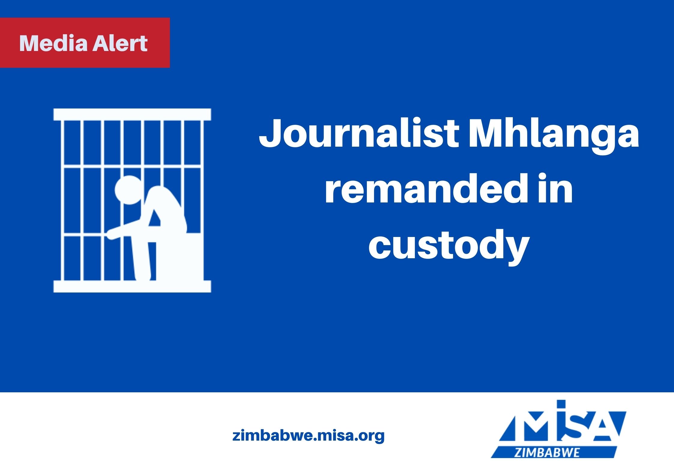 Journalist Mhlanga remanded in custody