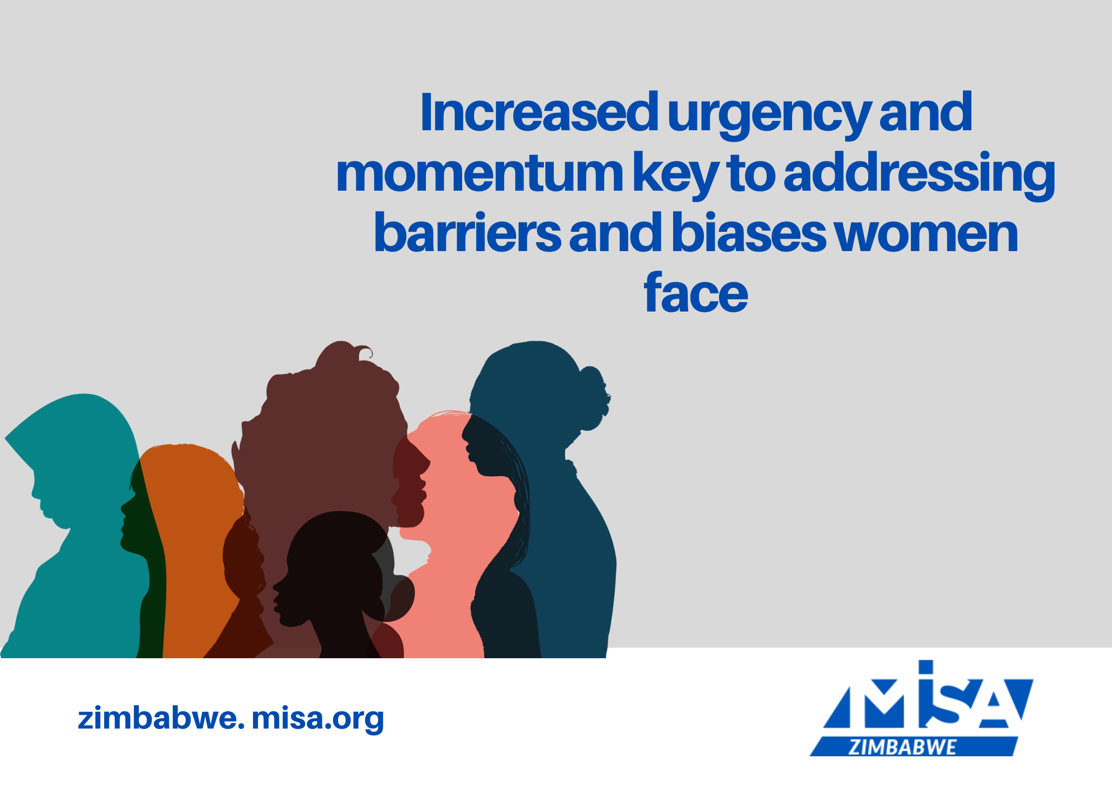 Increased urgency and momentum key to addressing barriers and biases women face