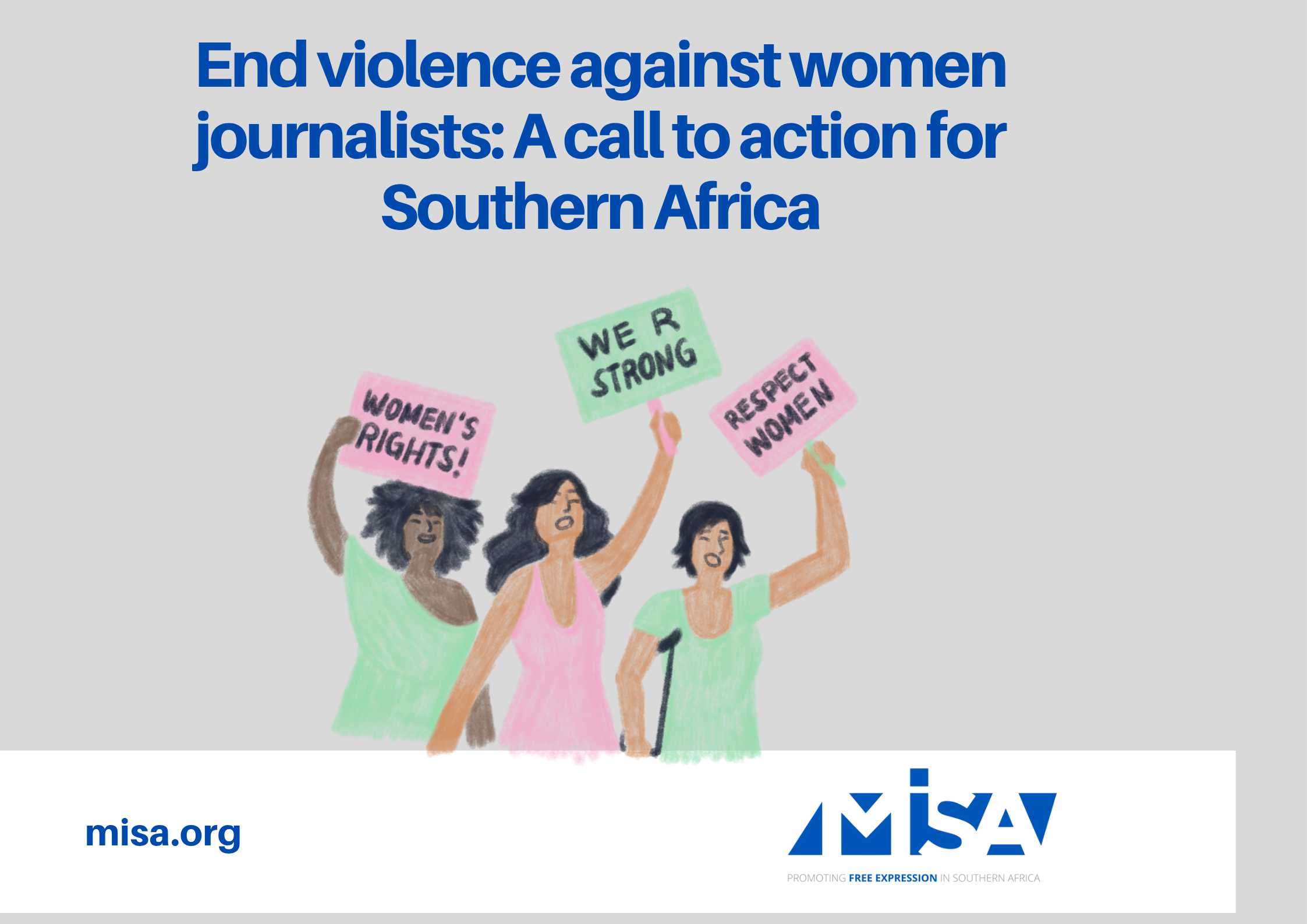 End violence against women journalists: A call to action for Southern Africa