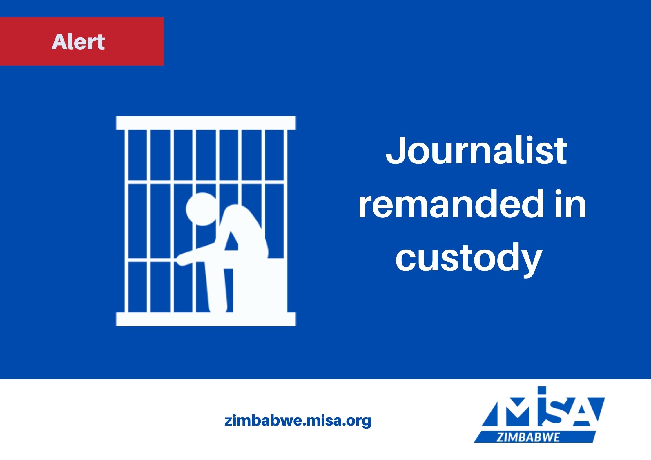 Journalist remanded in custody