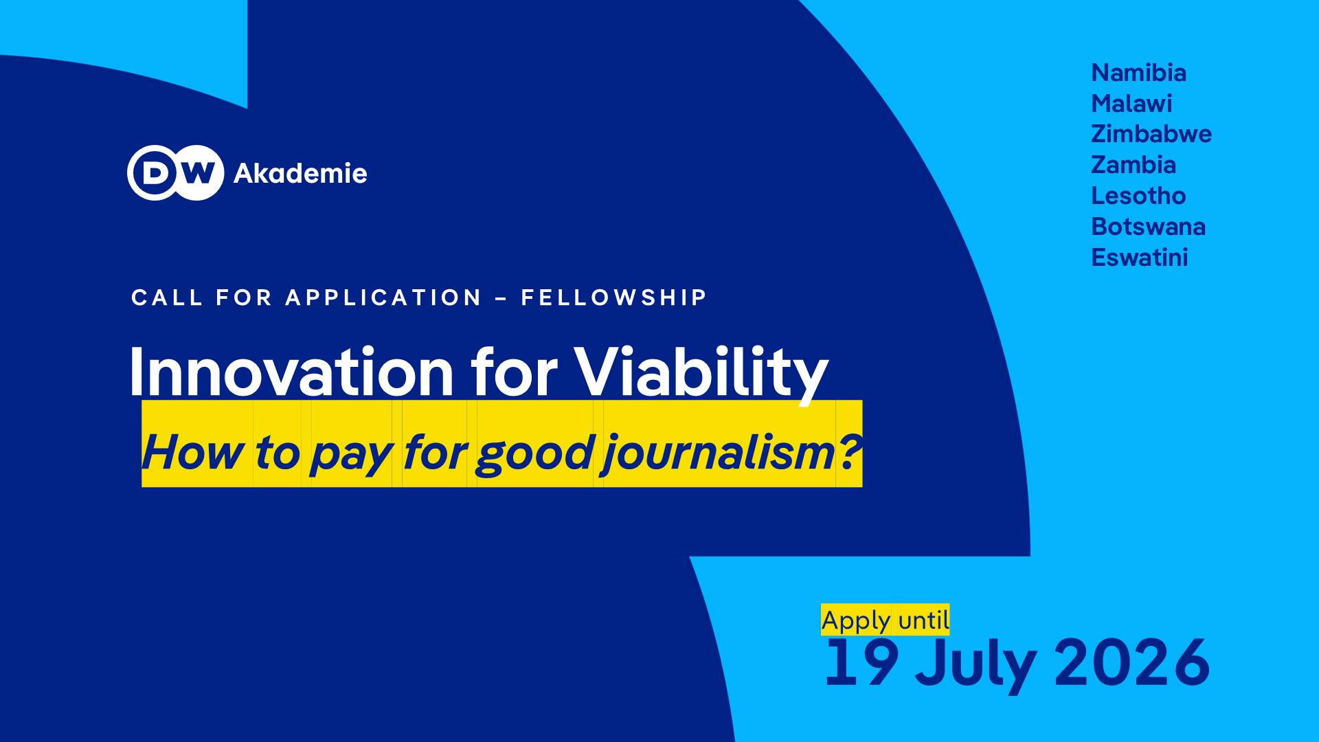 Dialogue Fund: Innovation for Viability