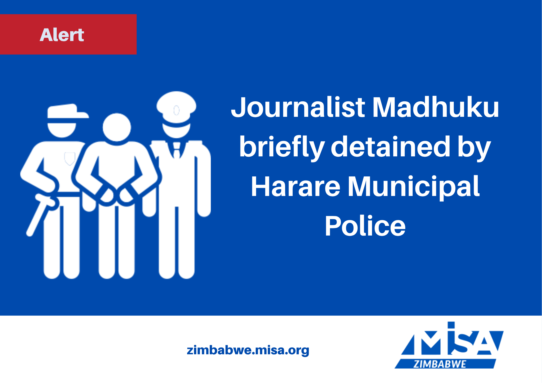 Journalist Madhuku briefly detained by Harare Municipal Police